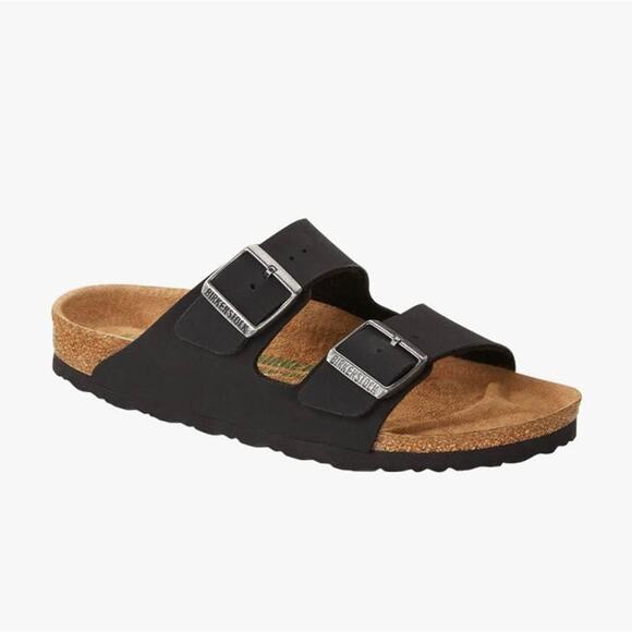 Birkenstock Womens Arizona Vegan Birkoflor Pull Up Sandals - 38 - Picture 1 of 6